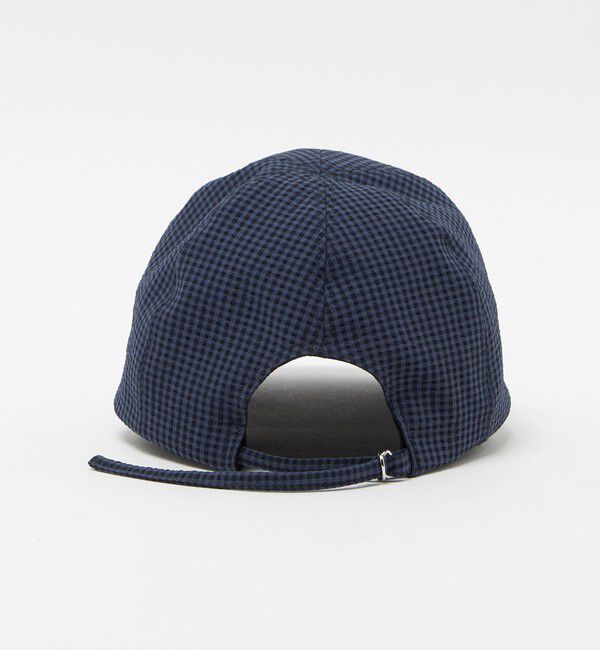 UNITED ARROWS「ギンガムチェック キャップ UV」|キャップ・キャスケット|