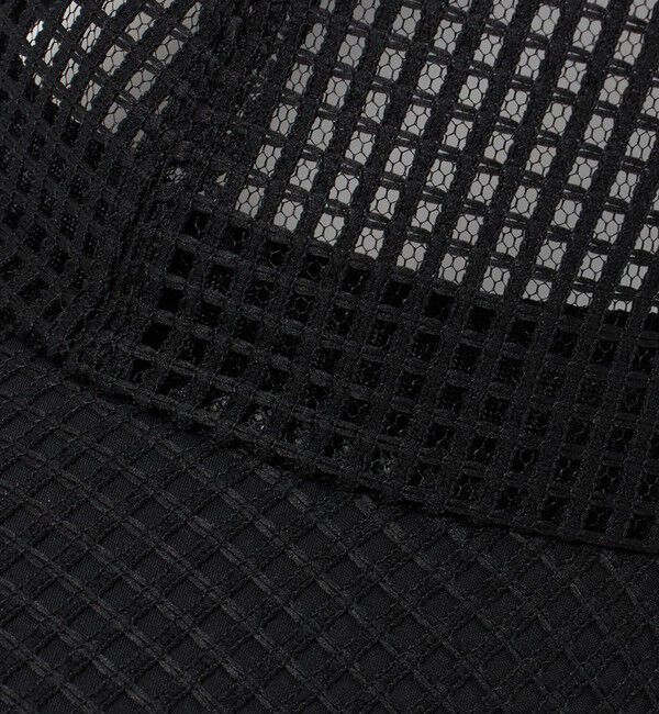 UNITED ARROWS「グリッドメッシュ キャップ」|ハット|