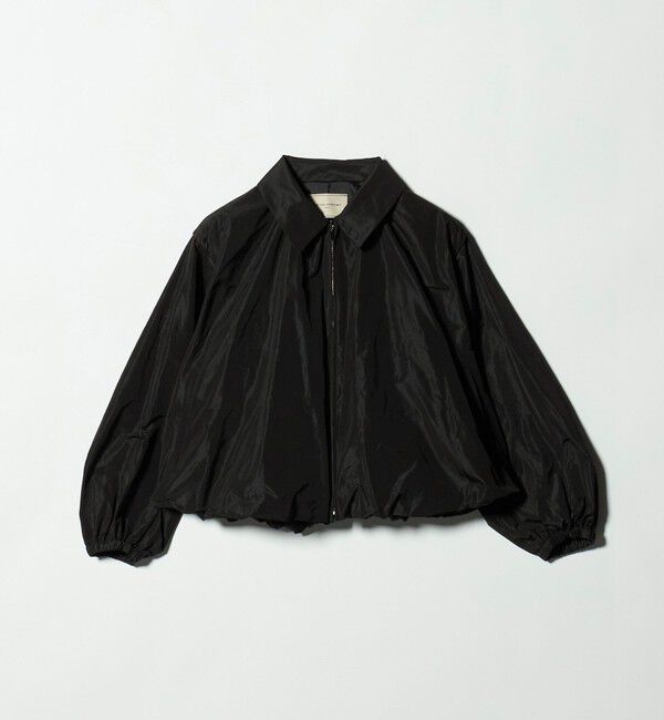 UNITED ARROWS「タフタ ボリュームギャザー ブルゾン ‐ウォッシャブル‐」|ブルゾン・スタジャン|