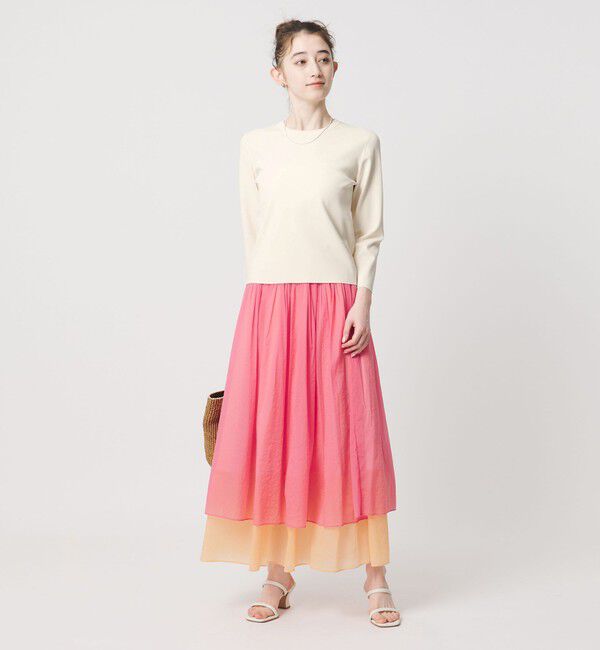 UNITED ARROWS「コンパクト クルーネック ニット ‐ウォッシャブル‐」|ニット・セーター|