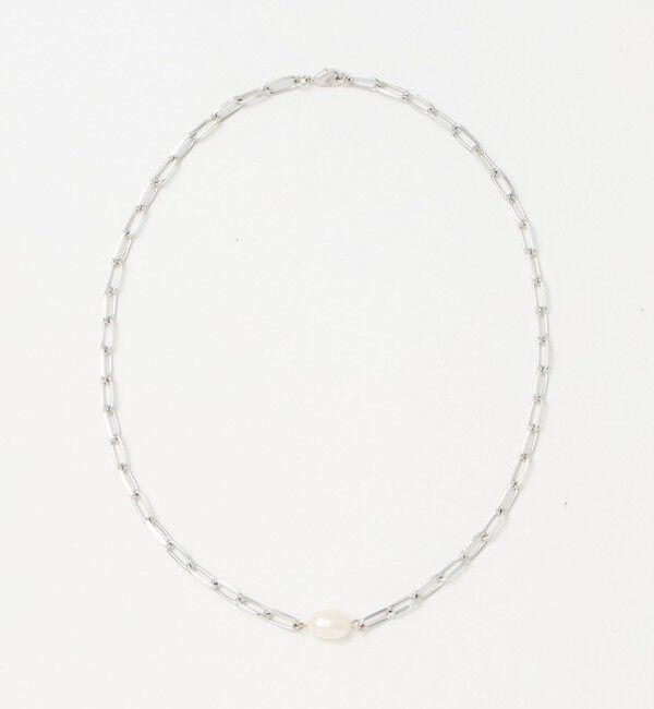 UNITED ARROWS「淡水パール&times;チェーン ネックレス」|ネックレス|
