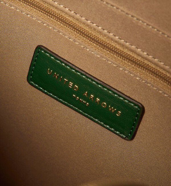 UNITED ARROWS「キャンバスコンビ スクエア トートバッグ」|トートバッグ|