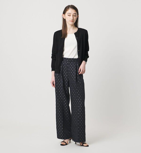 UNITED ARROWS「18G クルーネック ニットカーディガン ‐ウォッシャブル‐」|カーディガン|