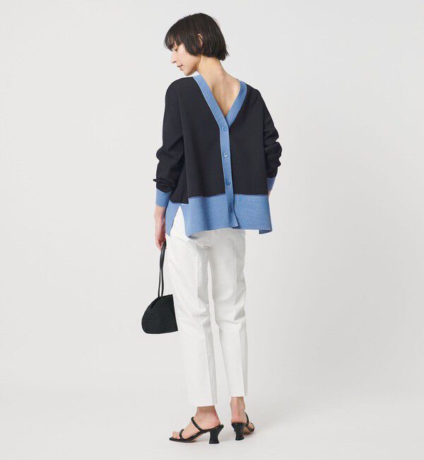 UNITED ARROWS「ミニマル 2WAY カーディガン ‐ウォッシャブル‐」|カーディガン|