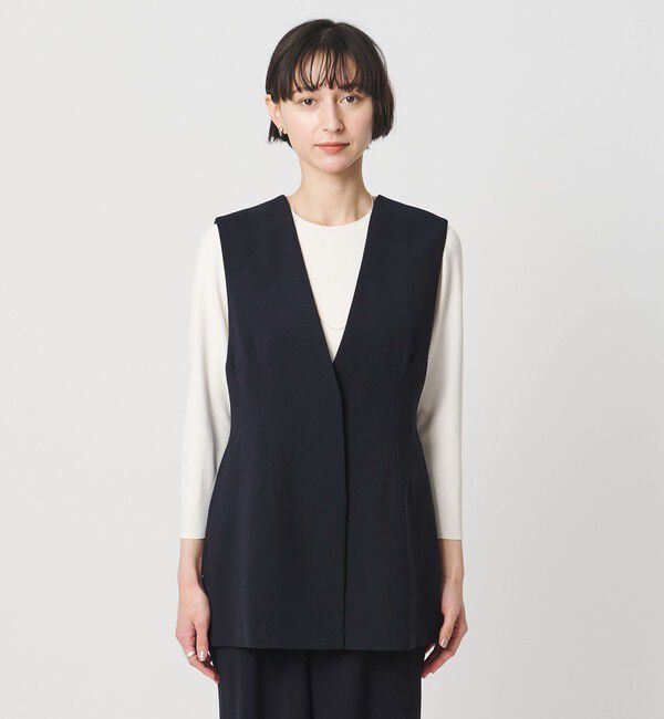 UNITED ARROWS「COMFY ベスト ‐防汚 UVカット ウォッシャブル‐」|ベスト・ジレ|