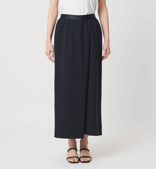 UNITED ARROWS「COMFY ラップ マキシスカート ‐防汚 UVカット ウォッシャブル‐」|スカート|