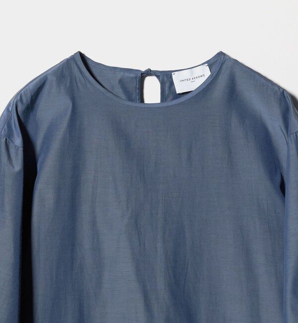 UNITED ARROWS「デニムライク ブライトローン ワンピース ‐ウォッシャブル‐」|ワンピース|