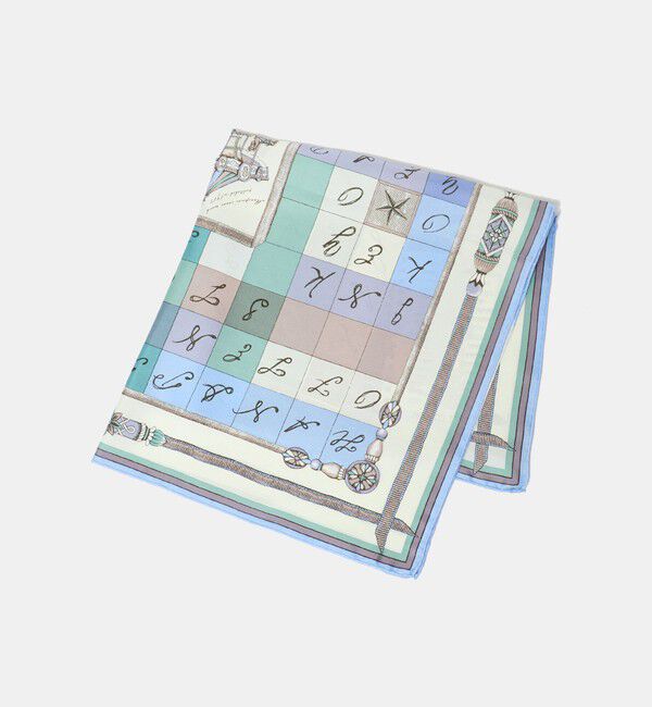 UNITED ARROWS「＜manipuri＞SILK 65&times;65 スカーフ 26SS」|バンダナ・スカーフ|