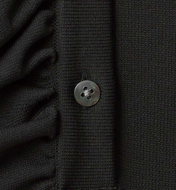 UNITED ARROWS「ミニマル Vネックフリル プルオーバー」|ニット・セーター|