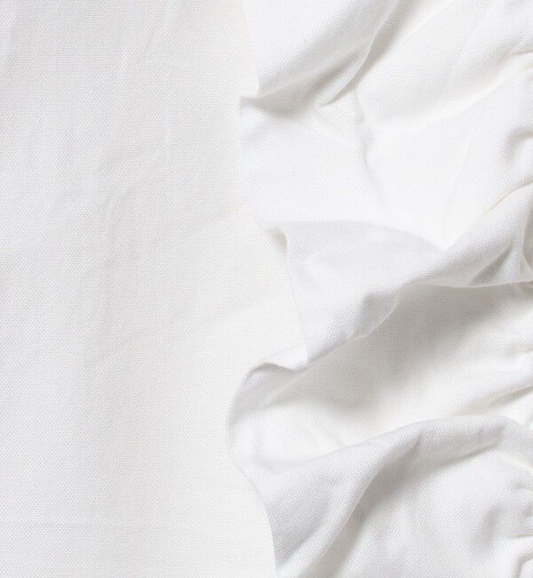 UNITED ARROWS「＜dahl&rsquo;ia＞フリル ノースリーブ ブラウス」|シャツ・ブラウス|