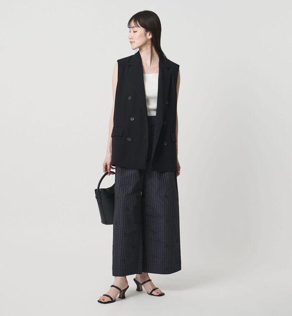 UNITED ARROWS「Drapy テーラード ミドル ベスト」|ベスト・ジレ|