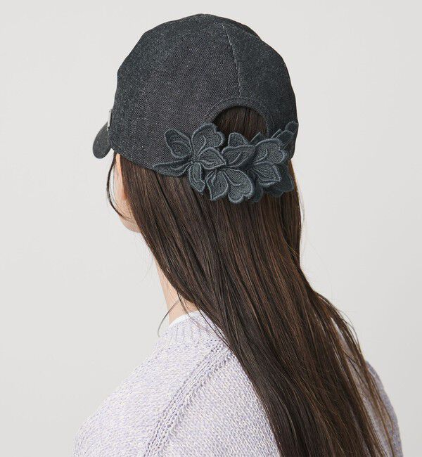 UNITED ARROWS「＜Athena New York＞ALICIA フラワー キャップ」|キャップ・キャスケット|