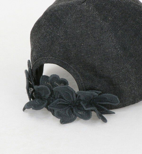 UNITED ARROWS「＜Athena New York＞ALICIA フラワー キャップ」|キャップ・キャスケット|