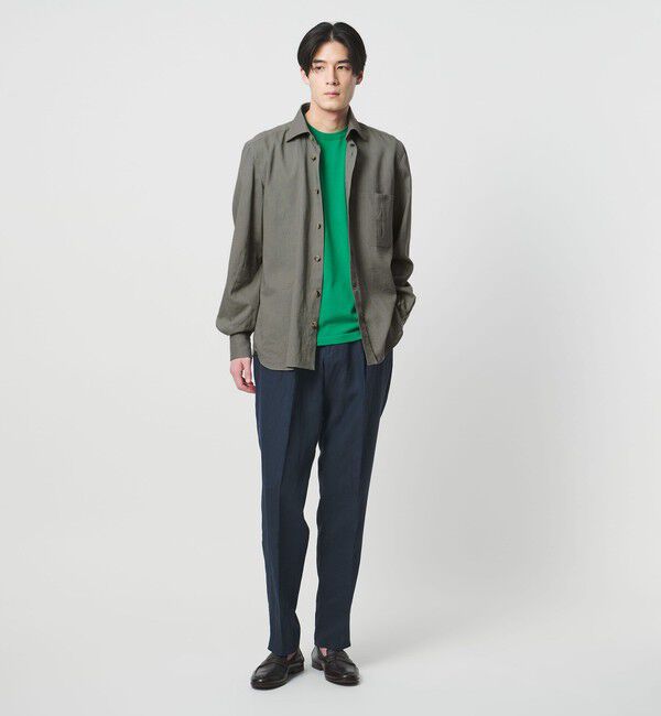 UNITED ARROWS「＜ERRICO FORMICOLA＞GIANNI/ ソリッドシャツ」|カーディガン|