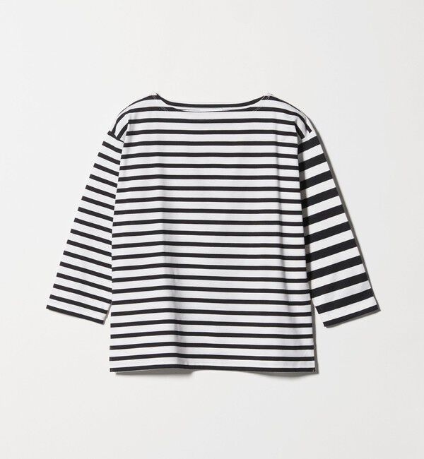 UNITED ARROWS「8分袖 イレギュラー ボーダー カットソー」|Tシャツ・カットソー|