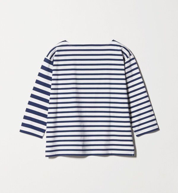 UNITED ARROWS「8分袖 イレギュラー ボーダー カットソー」|Tシャツ・カットソー|