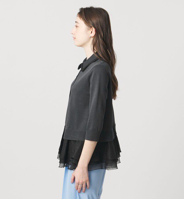 UNITED ARROWS「レディー ポロニット 」|カーディガン|