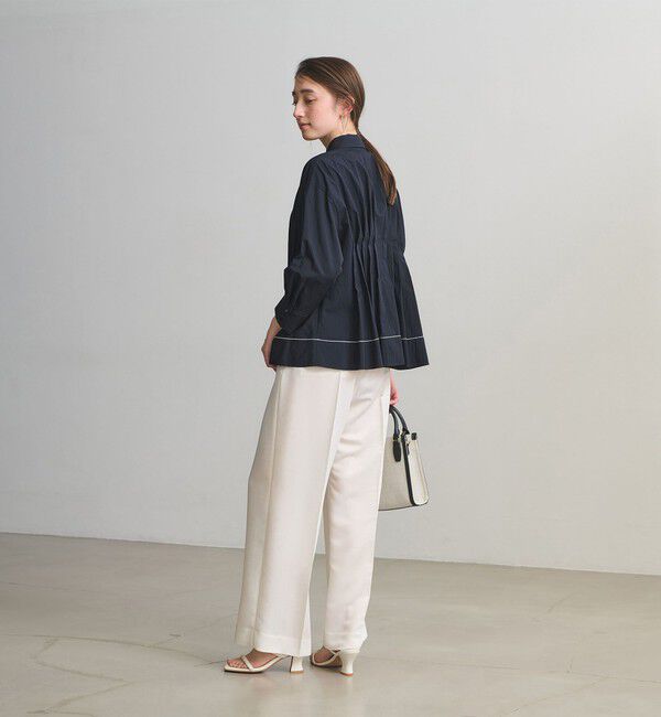 UNITED ARROWS「ピンタック シャツブラウス」|シャツ・ブラウス|