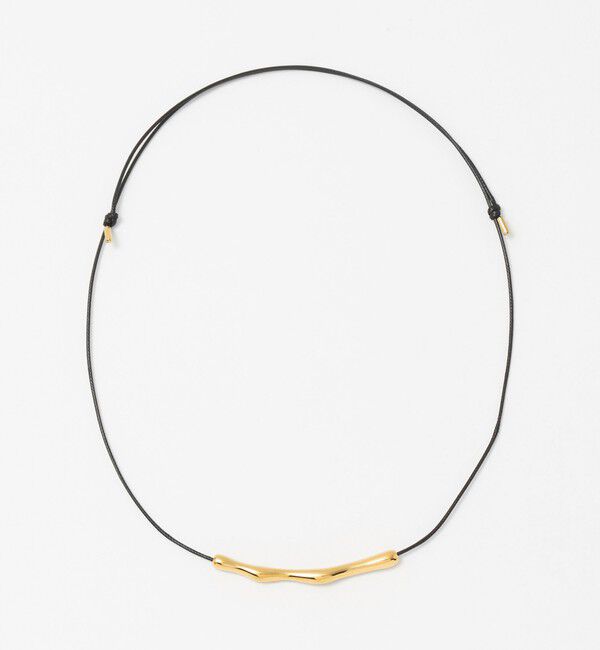 UNITED ARROWS「バートップ コードネックレス」|ネックレス|GOLD