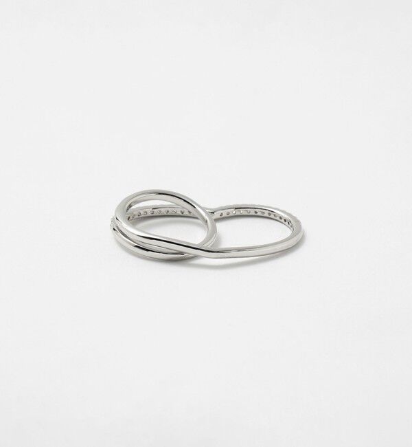 UNITED ARROWS「ハート ダブルリング」|リング|