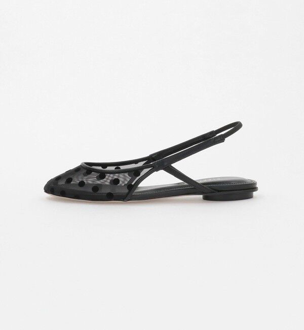 UNITED ARROWS「＜PIPPICHIC＞CHUCHU DOT フラットシューズ」|バレエシューズ|BLACK