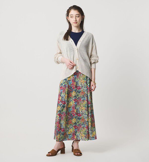 UNITED ARROWS「ペーパー Vネック カーディガン」|カーディガン|