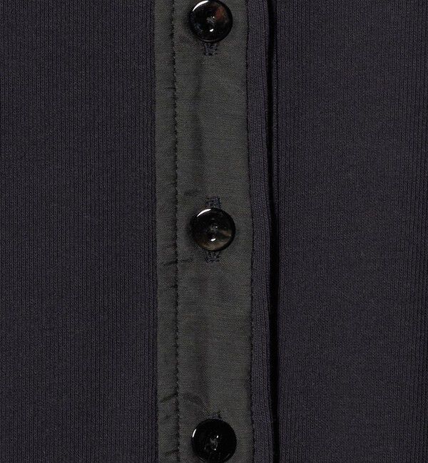 UNITED ARROWS「コットン フライス ヘンリーネック ロング Tシャツ」|Tシャツ・カットソー|