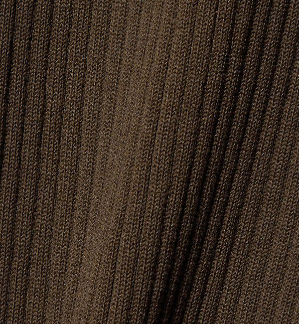 UNITED ARROWS「リブ ポロニット カーディガン ‐ウォッシャブル‐」|カーディガン|