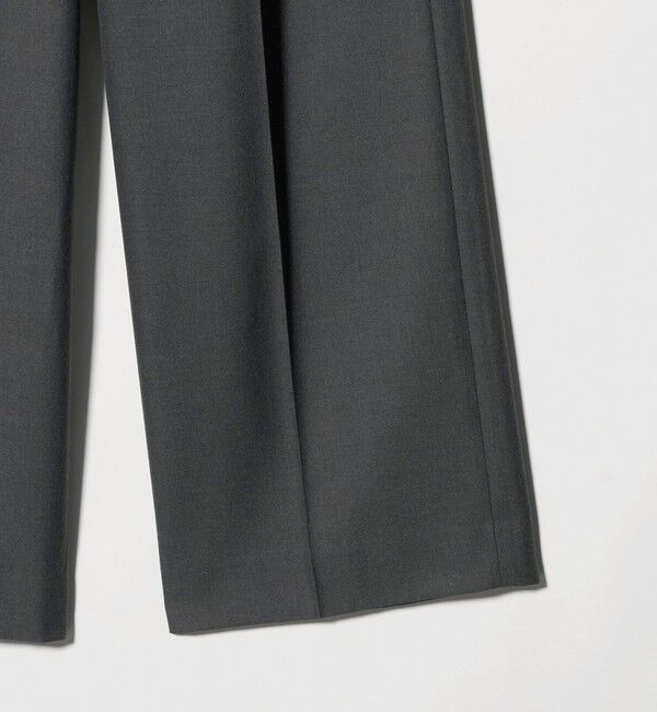 UNITED ARROWS「2タック ストレート ワイド パンツ」|スラックス|