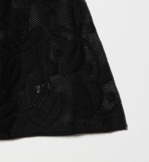 AEWEN MATOPH「＜AEWEN MATOPH＞メッシュジャガード アシンメトリーフレアキャミソール」|キャミソール|