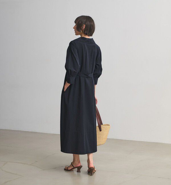 UNITED ARROWS「コットン スキッパー シャツ ワンピース ‐ウォッシャブル‐」|ワンピース|