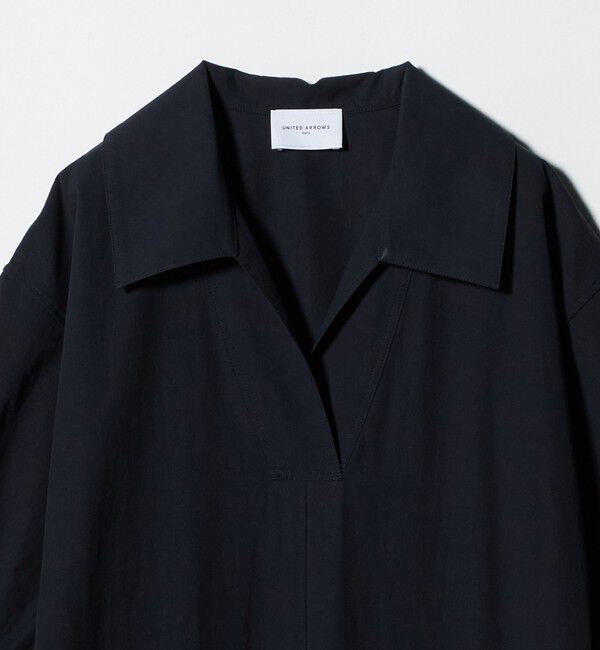 UNITED ARROWS「コットン スキッパー シャツ ワンピース ‐ウォッシャブル‐」|ワンピース|
