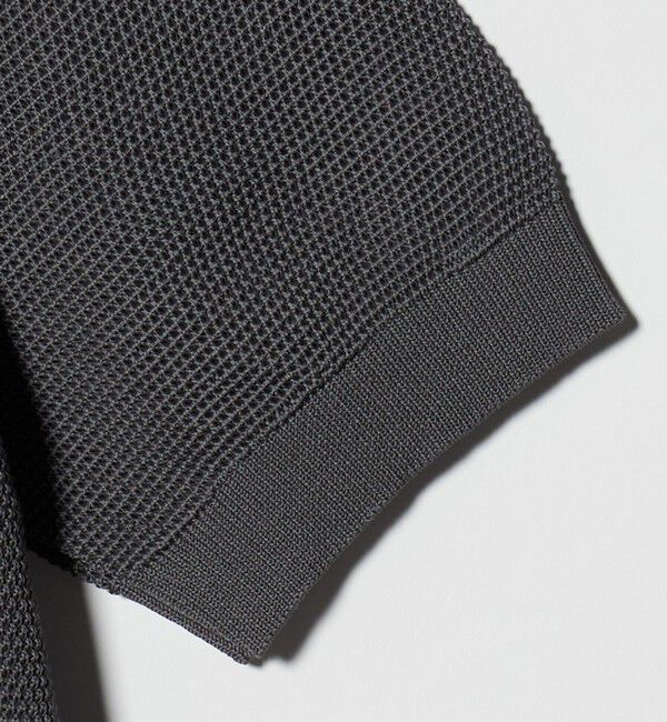 UNITED ARROWS「シャーリーカーン バーズアイ ニットポロシャツ」|ポロシャツ|