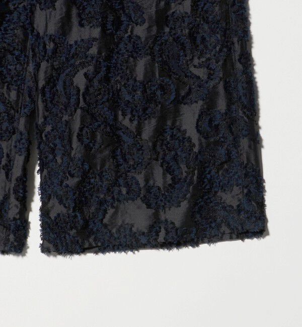 UNITED ARROWS「カット ジャガード ストレート パンツ ‐ウォッシャブル‐」|チノ|