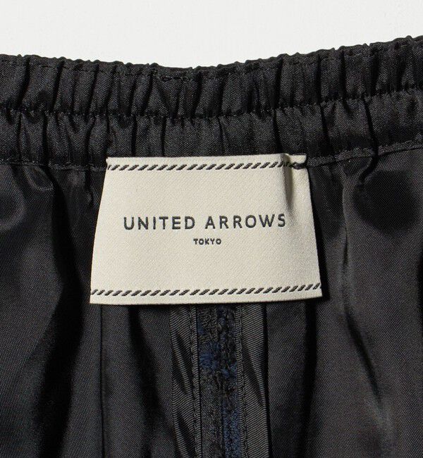 UNITED ARROWS「カット ジャガード ストレート パンツ ‐ウォッシャブル‐」|チノ|