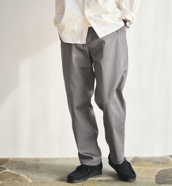 UNITED ARROWS green label relaxing「【別注/WEB限定】＜3/2 WORKS＞GLR チノパンツ -ストレッチ-」|チノ|MD.GRAY