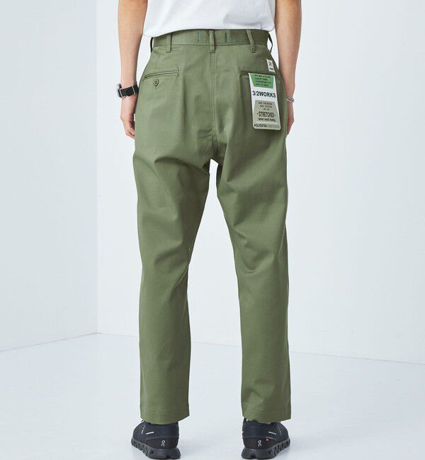 UNITED ARROWS green label relaxing「【別注/WEB限定】＜3/2 WORKS＞GLR チノパンツ -ストレッチ-」|チノ|