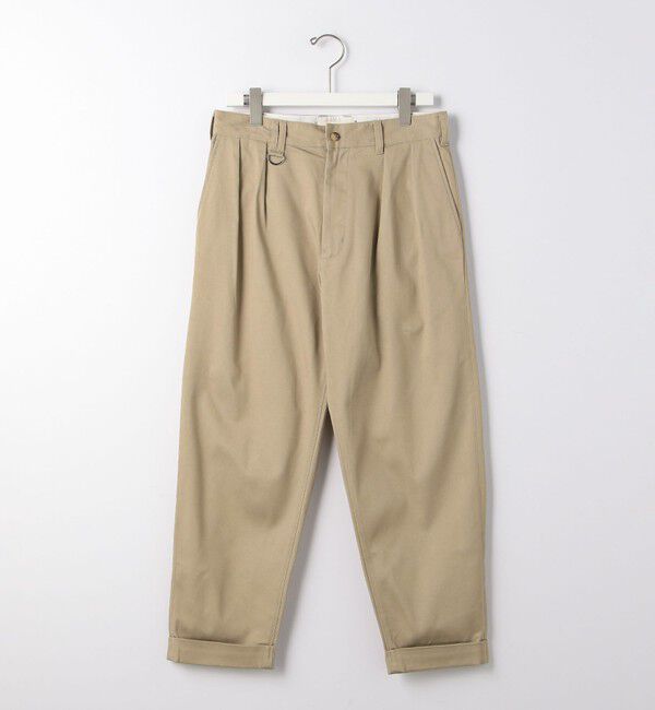 UNITED ARROWS green label relaxing「【別注】【WEB限定】＜3/2 WORKS＞GLR 2プリーツ チノパンツ」|チノ|