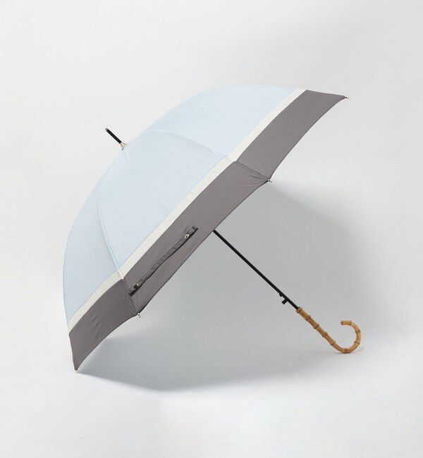 UNITED ARROWS green label relaxing「バンブーハンドル キリツギ アンブレラ / 傘 / レイン」|傘|LT.BLUE