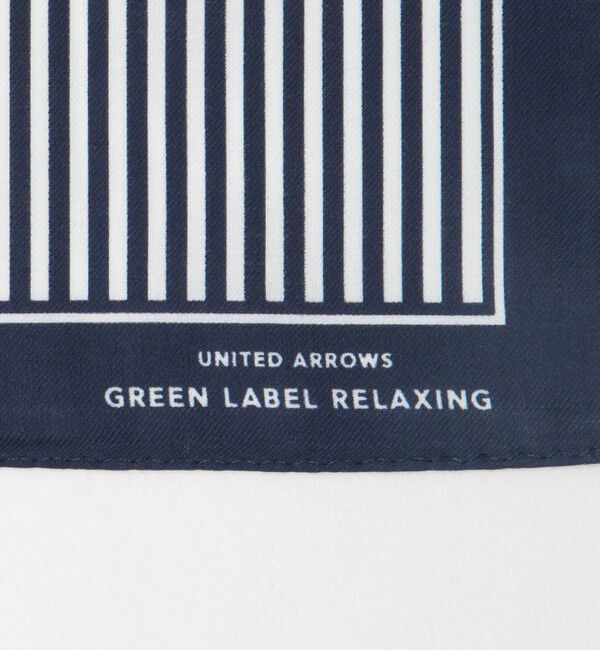 UNITED ARROWS green label relaxing「GLR シーアイランド ストライプ ハンカチ」|ハンカチ|