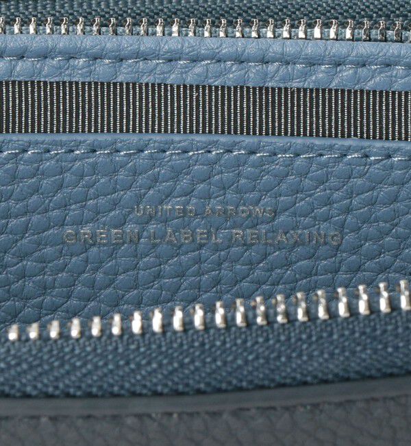 UNITED ARROWS green label relaxing「シボ レザーライク 2カラー ロングウォレット 長財布」|財布|