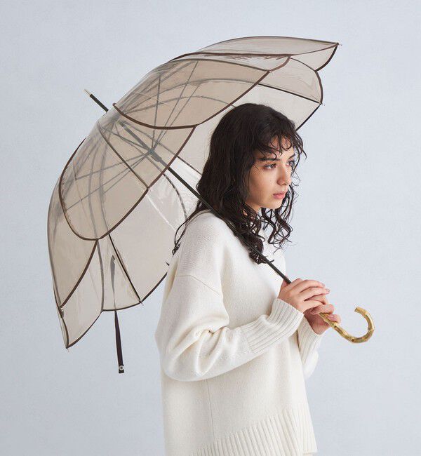 UNITED ARROWS green label relaxing「＜because＞フラワーパイピング アンブレラ / 傘 / レイン」|傘|