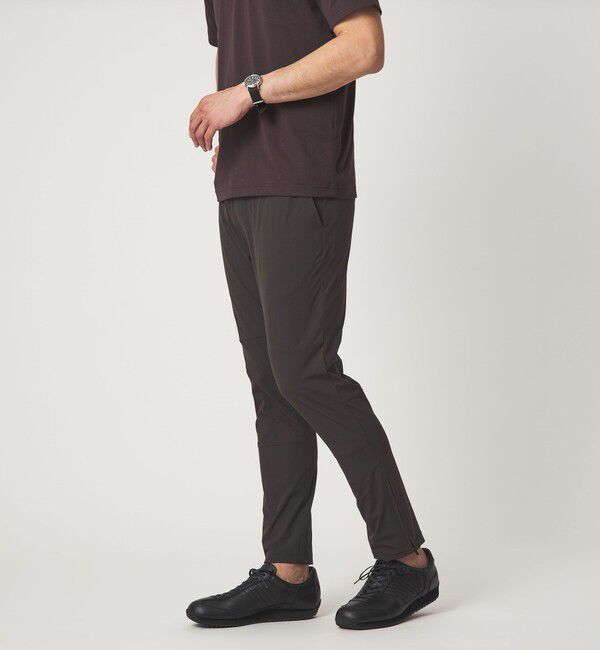 UNITED ARROWS green label relaxing「【WEB限定】JUST fit Kn/T テック ジョガーパンツ」|その他|DK.BROWN