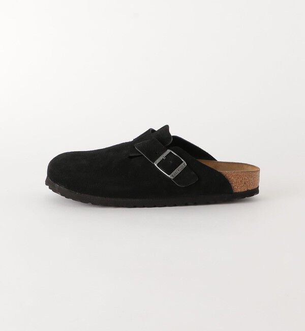 UNITED ARROWS green label relaxing「＜BIRKENSTOCK＞ボストン スエード サンダル」|サンダル|BLACK