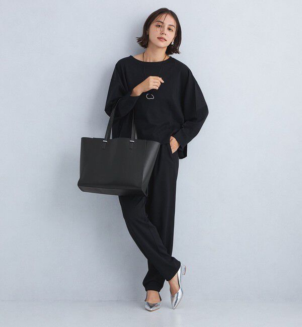 UNITED ARROWS green label relaxing「【WEB限定】ワンポイント シンプル トートバッグ（ソフトPCバッグ付） / A4 / 通勤」|トートバッグ|