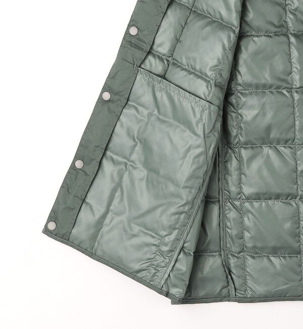 UNITED ARROWS green label relaxing「＜TAION＞ベーシック Vネックボタン インナーダウンベスト / キッズ  140cm-150cm」|ダウンベスト・ベスト|