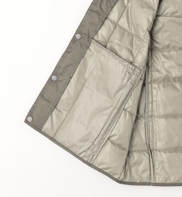 UNITED ARROWS green label relaxing「＜TAION＞ベーシック Vネックボタン インナーダウンベスト / キッズ  110cm-130cm」|ダウンベスト・ベスト|