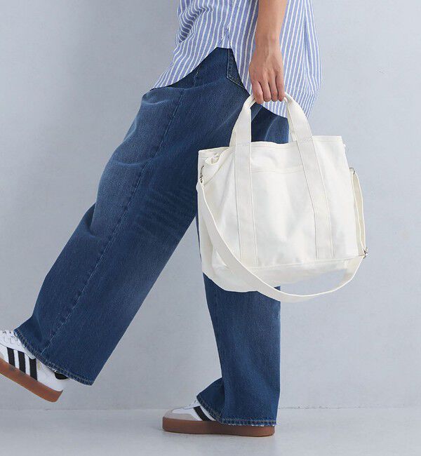 UNITED ARROWS green label relaxing「【WEB限定】2WAY キャンバス トートバッグ / ショルダーバッグ」|トートバッグ|
