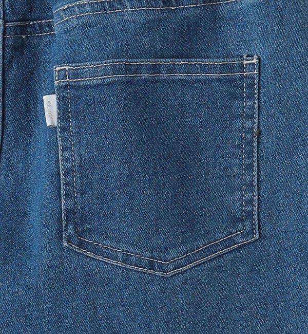 UNITED ARROWS green label relaxing「ストレッチデニム ストレートパンツ / キッズ  100cm-160cm - ストレッチ -」|デニム|