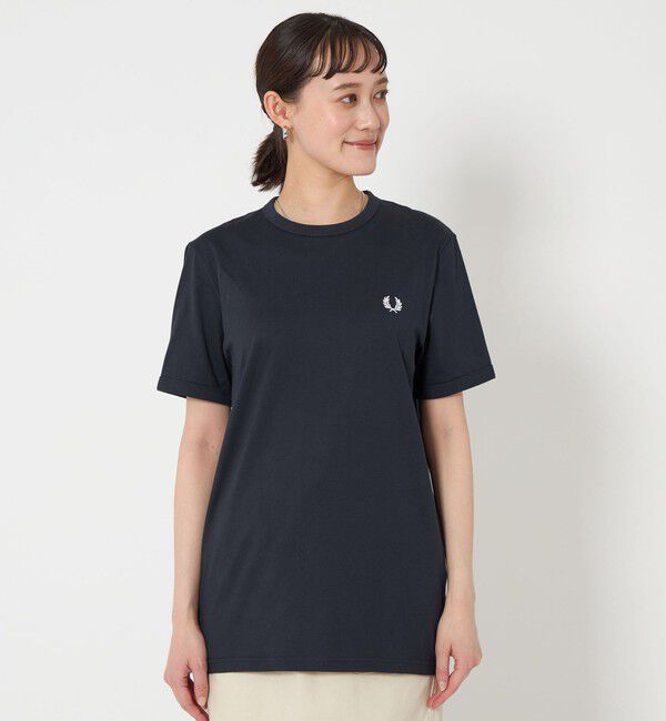 UNITED ARROWS green label relaxing「＜FRED PERRY＞リンガー Tシャツ」|Tシャツ・カットソー|